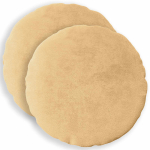 Diivanipadi 2 pcs HEERLEN Pruunikashall &Oslash; 40 cm Flanell