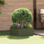 Murupiire 60 x 60 x 35 cm Teras Oliiviroheline