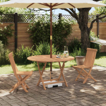Aia Bistroo Komplekt 3 pcs Neutraalne Tugev teakpuit