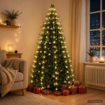 J&otilde;ulupuu tuled 180 LED-i Soe valge 180 cm