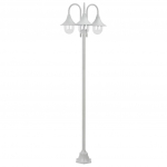 Aialatern, e27 220 cm, alumiinium, kolme laternaga, valge