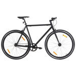 &Uuml;hek&auml;iguline jalgratas, must, 700c 59 cm