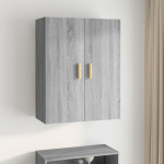 Seinakapp, hall sonoma tamm, 69,5x34x90 cm