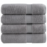 Premium-klassi k&auml;ter&auml;tikud SOLUND 4 tk hallid 50 x 100 cm 600 g/m&sup2;