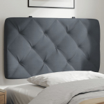 Voodipeatsi padi, tumehall, 80 cm, samet