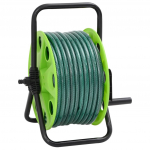 Eraldiseisev roheline voolikurull 20 m voolikuga, PVC