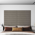 Seina Peatsid 12 tk Helehall 90 x 15 cm Samet