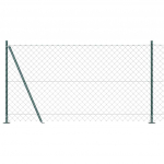 Ahela link aed postidega roheline 1.2 x 10 m teras