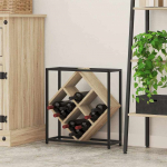 Veepudeli riiul sonoma tamm 51 x 18 x 52,5 cm tehispuit