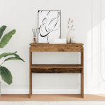 KONSOOLLAUD VANA PUIT 80X30X80 CM ENGINEERED WOOD