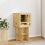 Terrarium pruun 50 x 50 x 100 cm osb
