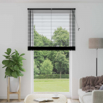 Veneetsia rulo reguleeritav must 213 x 120 cm pvc