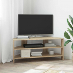 Nurgakapp TV jaoks sonoma tamm 102x40,5x45cm tehispuit