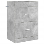 Vannitoa all oleva kraani kapp Betoonhall 56 x 37,5 x 81 cm