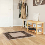 Vaip R&auml;tikutoru MARSA Must 100 x 100 cm Pol&uuml;ester ja PVC