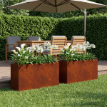 Aia istutuskast 2 tk rooste 80 x 30 x 50 cm