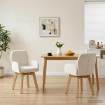 P&ouml;&ouml;rlevad Toiduainete Toolid 2 pcs Boucl&eacute; Kreemjas