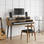 Stuudio laud Artisan tamm 152 x 42,5 x 36 cm Tehispuit