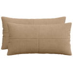 Diivanipadi 2 tk ALMELO pruun 40 x 70 cm manchester