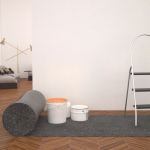 Libisemiskindel maalrifliis 2 tk 50 m 180 g/m&sup2; hall