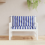 Aiapingi istmepadjad 2 tk, sinise/valge triibuline, 100x50x7cm