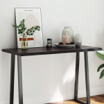 Lauaplaat, tumepruun, 120 x 60 x (2-4) cm, t&ouml;&ouml;deldud t&auml;ispuit