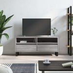 Telerikapp, hall Sonoma tamm, 100x34,5x44,5 cm, tehispuit