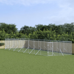 &Otilde;ue koeraaedik, h&otilde;bedane, 4x16x2 m, tsingitud teras