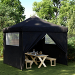 KOKKUPANDAV POP-UP PEOTELK 4 K&Uuml;LGSEINAGA, MUST