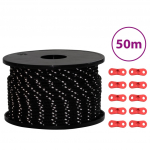 Telgi n&ouml;&ouml;r helkuri ja kinnitusaasadega, 50 m 5 mm