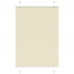 PLISSEERITUD PIMEKREEM 100X150 CM KANGA LAIUS 99,4 CM POL&Uuml;ESTER