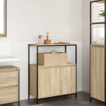 VANNITOA KAPP RIIULITEGA SONOMA TAMM 76,5X35X95 CM