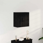 Seinale kinnitatav kapp must tamm 60 x 31 x 60 cm tehispuit
