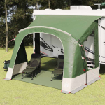 Karavan Telk 3-Inimesele katusega Roheline 252 x 245 x 245 cm