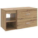 Vannitoa m&ouml;&ouml;bleset 2 pcs Artisan tamm Tehispuit