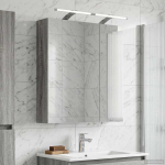 Vannitoa peeglikapp Hall Sonoma 60 x 14,5 x 70 cm Tehispuit