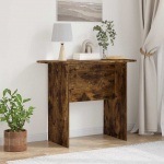 Konsoollaud suitsetatud tamm 93 x 40 x 75 cm tehispuit