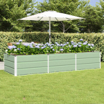 Taimekast roheline 240 x 80 x 45 cm teras