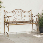 Aiapink 2-Istekohtade arv 114 x 56,5 x 90 cm Teras Antiikpruun