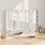LED Vannitoa Peegel Valge 80 x 10 x 52,5 cm Klaas ja teras