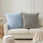 Diivanipadi 2 tk HOUTEN helesinine 65 x 65 cm vale k&uuml;&uuml;liku