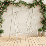 Kiikpink Teras 113 x 121,5 x 168 cm Antikvalge