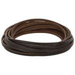 Nahk Rihm Tume pruun 1000 x 0,4 cm Nahk