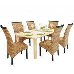 S&ouml;&ouml;gitoolid 6 tk, kiubanaan ja toekas mangopuit