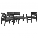 4-osaline aiam&ouml;&ouml;blikomplekt, plast, antratsiithall