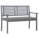 2-kohaline aiapink istmepadjaga, 120 cm, hall, eukal&uuml;ptipuit