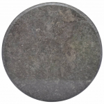 Lauaplaat, must, &oslash; 60 x 2,5 cm, marmor