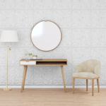 Seinapaneelid 12 tk, valge, 50 x 50 cm, xps 3 m&sup2; amet&uuml;st