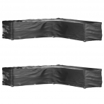 L-kujulised aiam&ouml;&ouml;bli katted, 20 aasaga, 300 x 300 x 70 cm