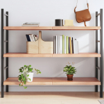 Seinariiul, helepruun, 140 x 60 x (2-4) cm, t&ouml;&ouml;deldud tammepuit